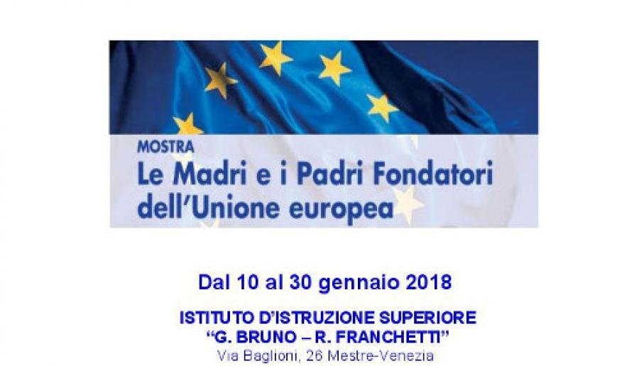 mostra Madri e Padri Fondatori dell'Unione europea al Bruno Franchetti mostra Madri e Padri Fondatori dell'Unione europea al Bruno Franchetti
