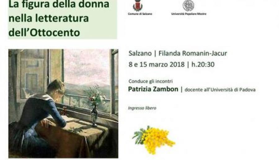 Figura della donna nella letteratura dell'Ottocento a Salzano Figura della donna nella letteratura dell'Ottocento a Salzano
