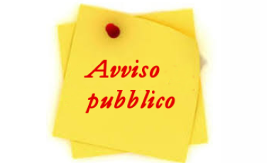 Avviso pubblico all'albo pretorio