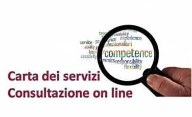 Carta dei servizi 2020 consultazione on line Carta dei servizi 2020 consultazione on line