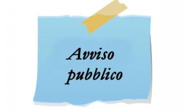 Avviso pubblico all'albo pretorio