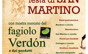 Festa di San Martino e la Prima mostra mercato del fagiolo Verdón