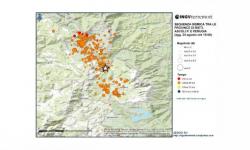 Il terremoto di oggi dal sito INGV Terremoti