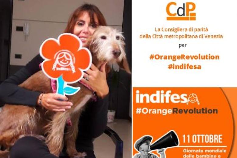 giornata mondiale dei diritti delle bambine e delle ragazze - #OrangeRevolution