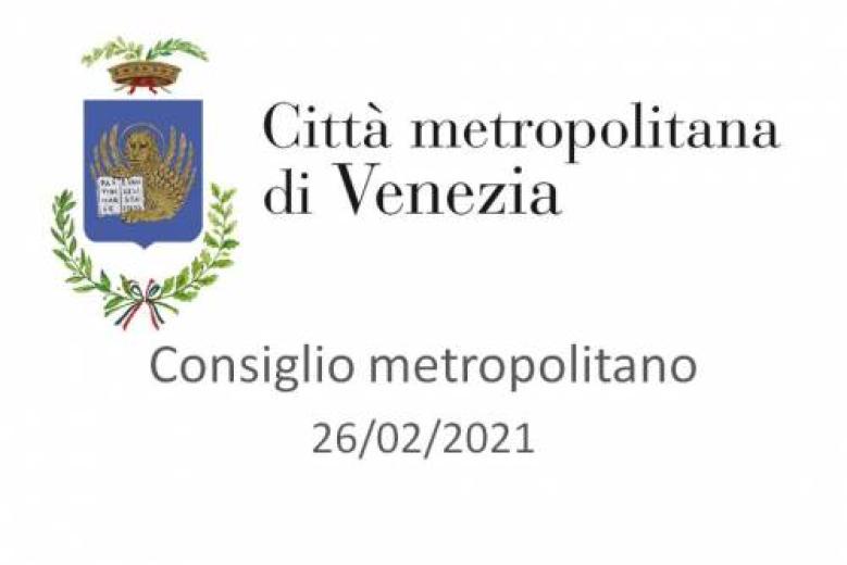 Consiglio metropolitano in diretta streaming