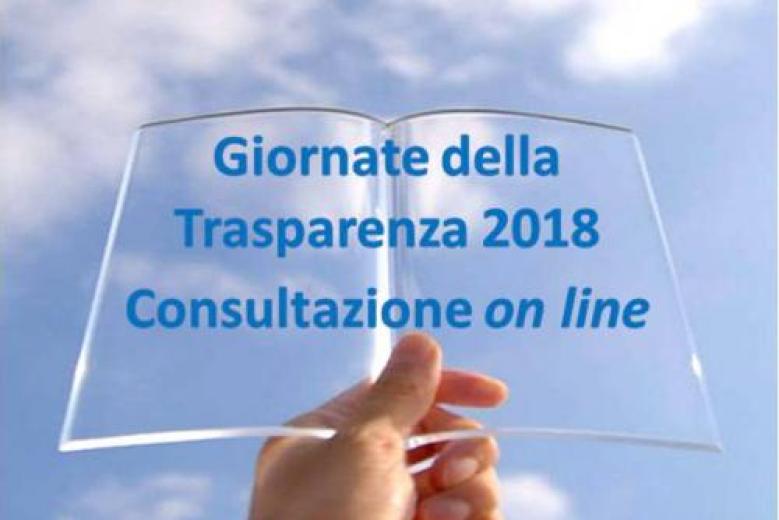 Giornate della Trasparenza 2018 Giornate della Trasparenza 2018