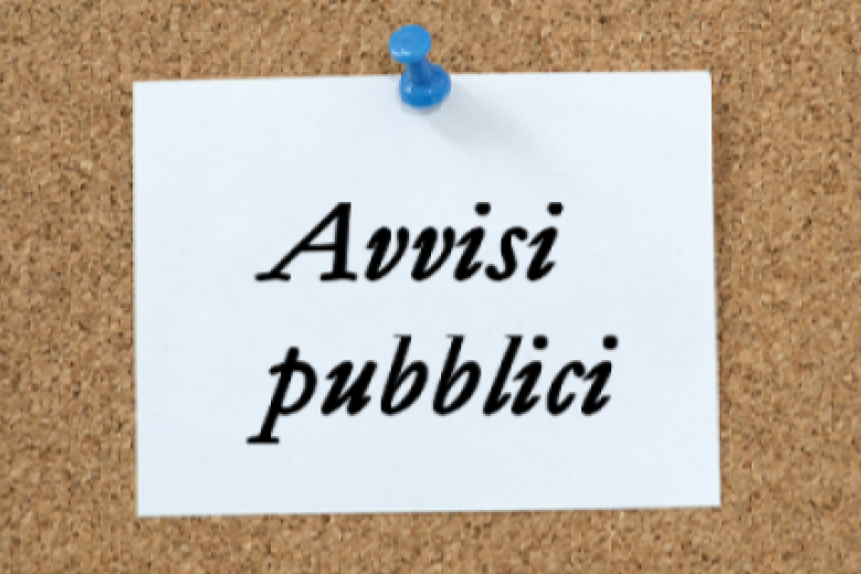 avviso pubblico avviso pubblico