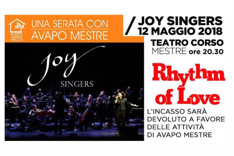 Joy Singers in concerto sabato 12 maggio a Mestre