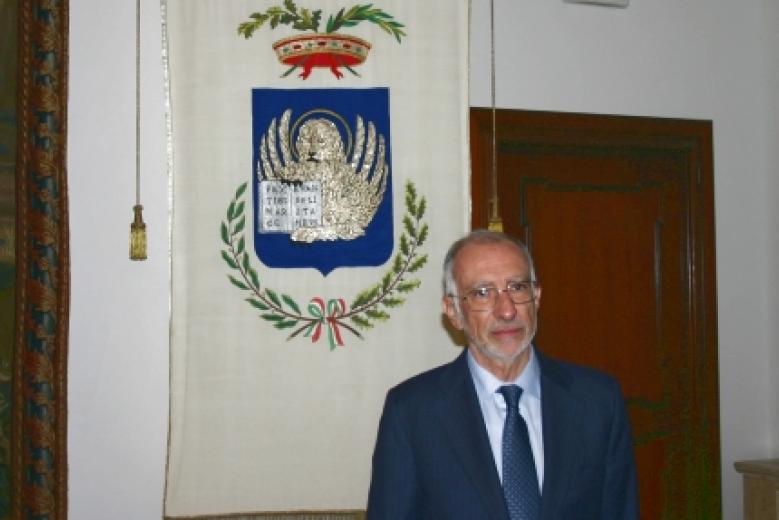 il commissario della Provincia di Venezia, Cesare Castelli il commissario della Provincia di Venezia, Cesare Castelli