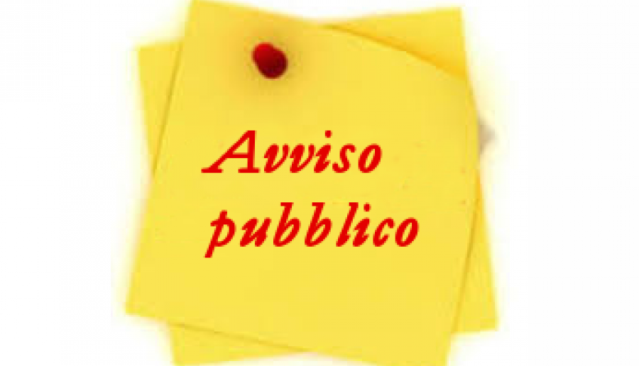 Avviso pubblico Avviso pubblico
