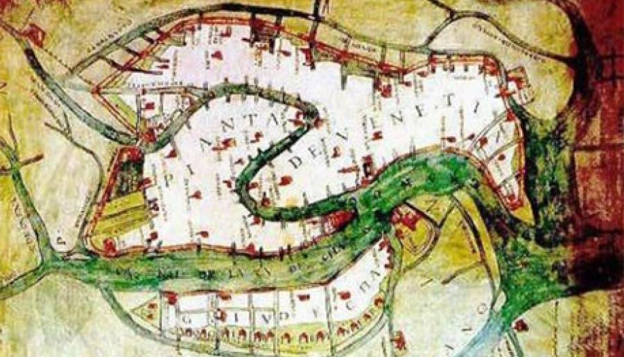 Mappa di Venezia (Cristoforo Sabbadino, 1487 - 1560) Mappa di Venezia (Cristoforo Sabbadino, 1487 - 1560)