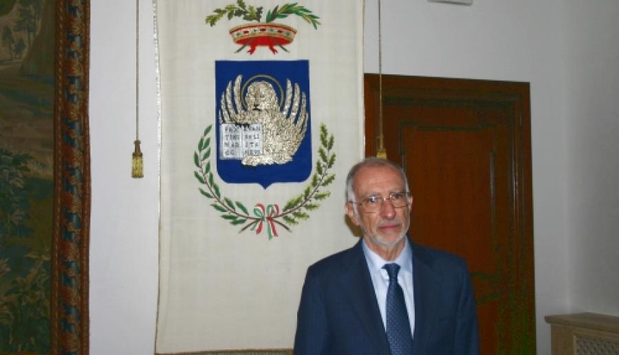 il commissario della Provincia di Venezia, Cesare Castelli il commissario della Provincia di Venezia, Cesare Castelli